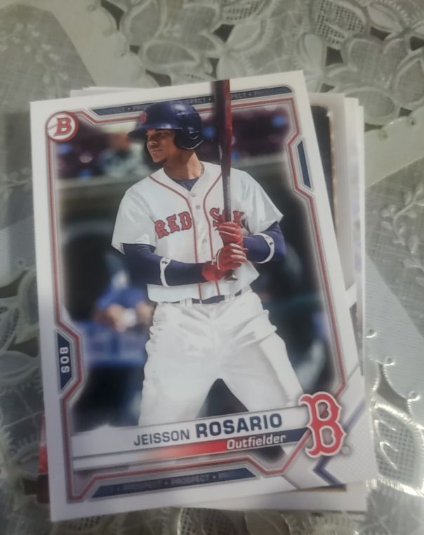 2021 Bowman Prospects #BP-37 Jeisson Rosario — front