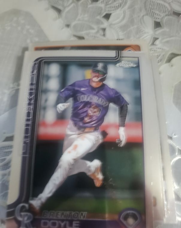 2025 Topps Chrome #118 Brenton Doyle — front