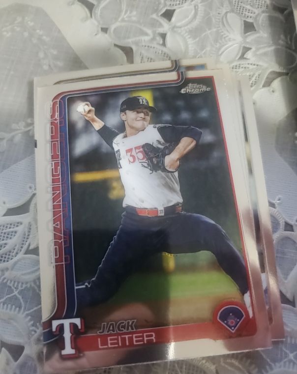 2025 Topps Chrome Update #USC42 Jack Leiter — front