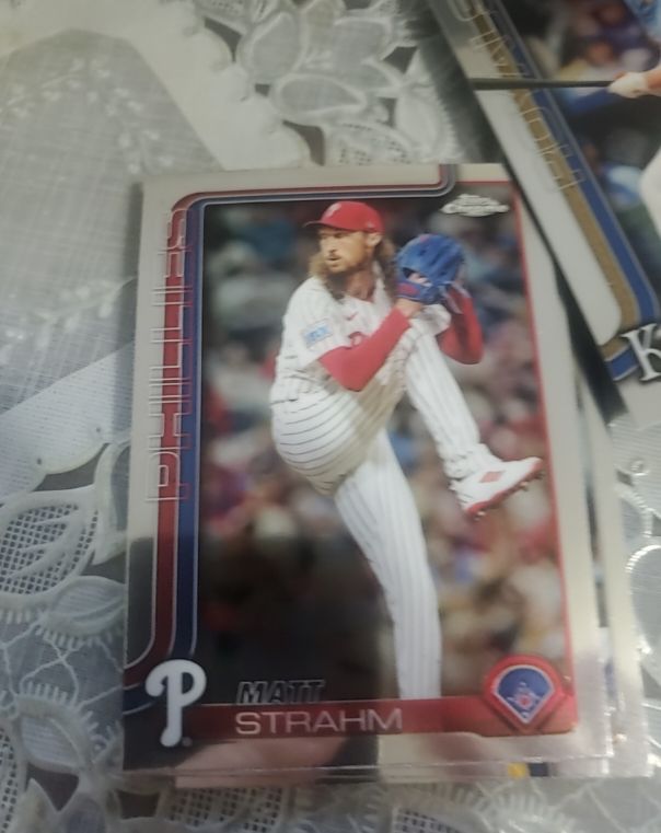 2025 Topps Chrome #178 Matt Strahm — front