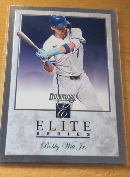 2026 Panini Donruss Elite Series #15 Bobby Witt Jr. — front