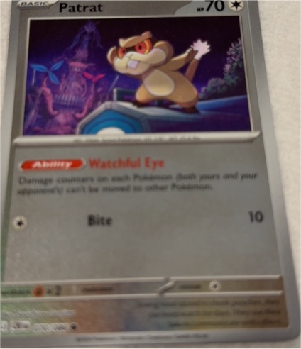 Patrat 070/086 Chaos Rising Reverse Holo — front