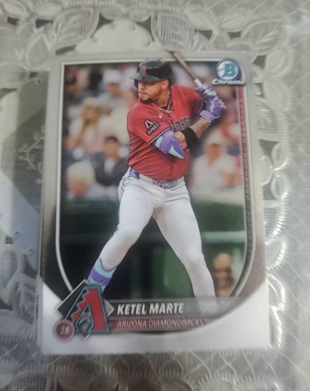 2025 Bowman Chrome #51 Ketel Marte — front