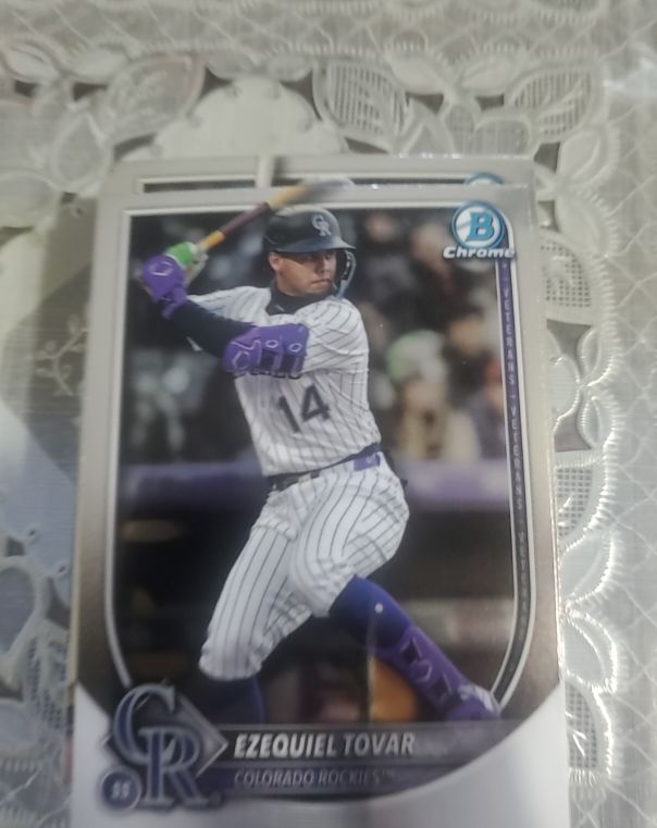2025 Bowman Chrome #87 Ezequiel Tovar — front