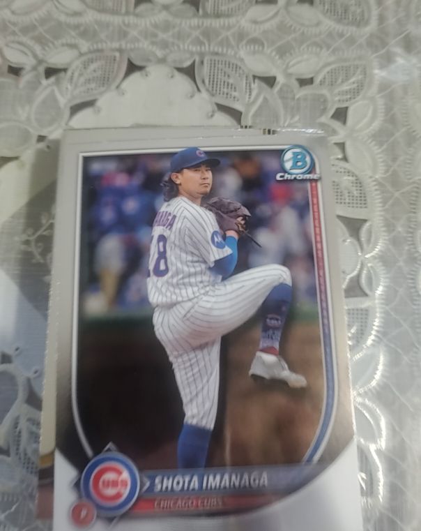 2025 Bowman Chrome #19 Shota Imanaga — front