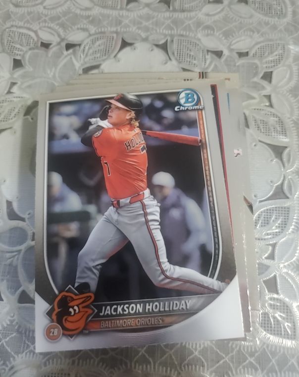 2025 Bowman Chrome #16 Jackson Holliday — front