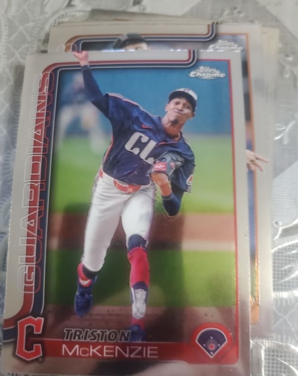 2025 Topps Chrome #21 Triston McKenzie — front