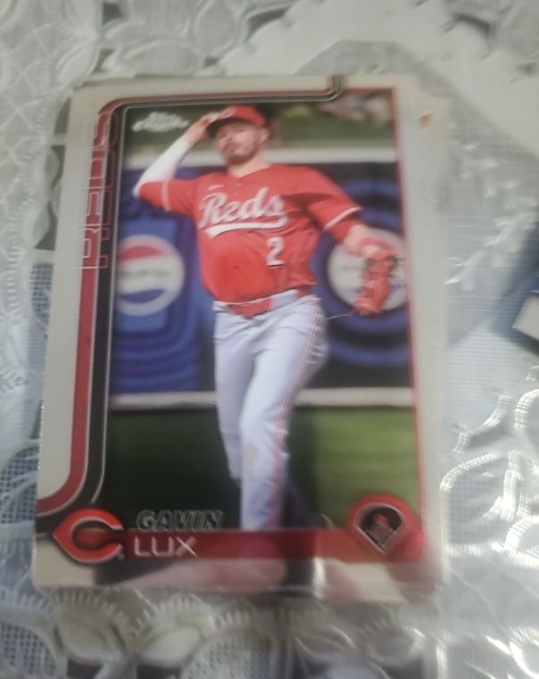 2025 Topps Chrome #237 Gavin Lux — front