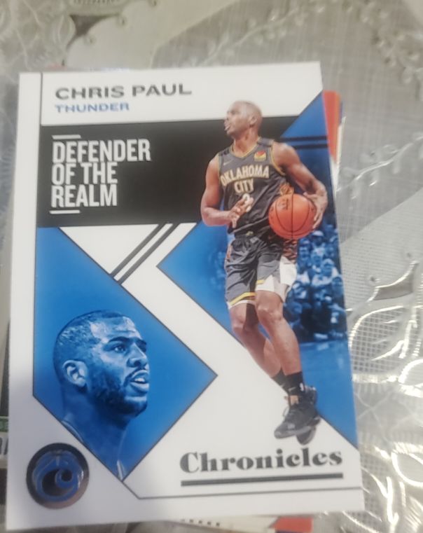 2019-20 Panini Chronicles #31 Chris Paul Oklahoma City Thunder — front