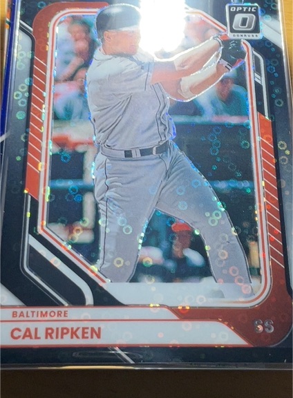 2026 Donruss Optic Black Disco #14 Cal Ripken — front