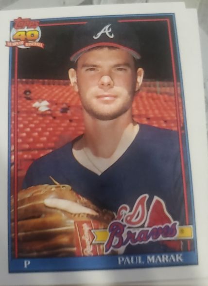 1991 Topps #753 Paul Marak — front
