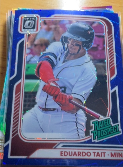 2026 Donruss Optic #110 Eduardo Tait — front