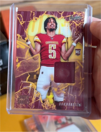 2024 Panini Absolute Rookie Force #RF-JDS Jayden Daniels — front