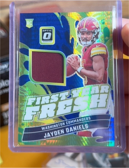 2024 Panini Donruss Optic #FYF-JDS Jayden Daniels — front