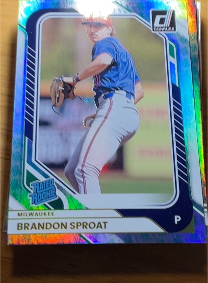 2026 Donruss #10 Brandon Sproat — front