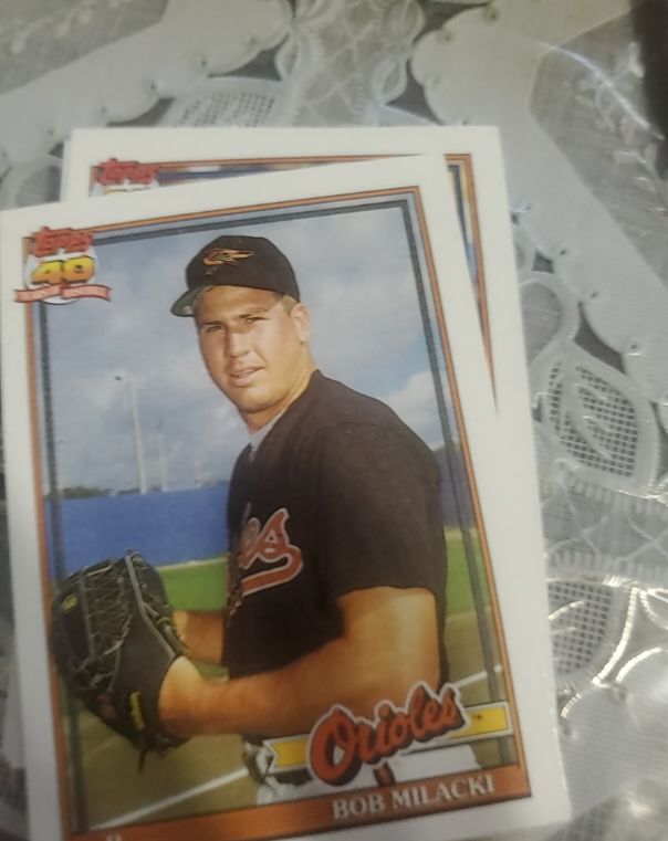 1991 Topps #788 Bob Milacki — front