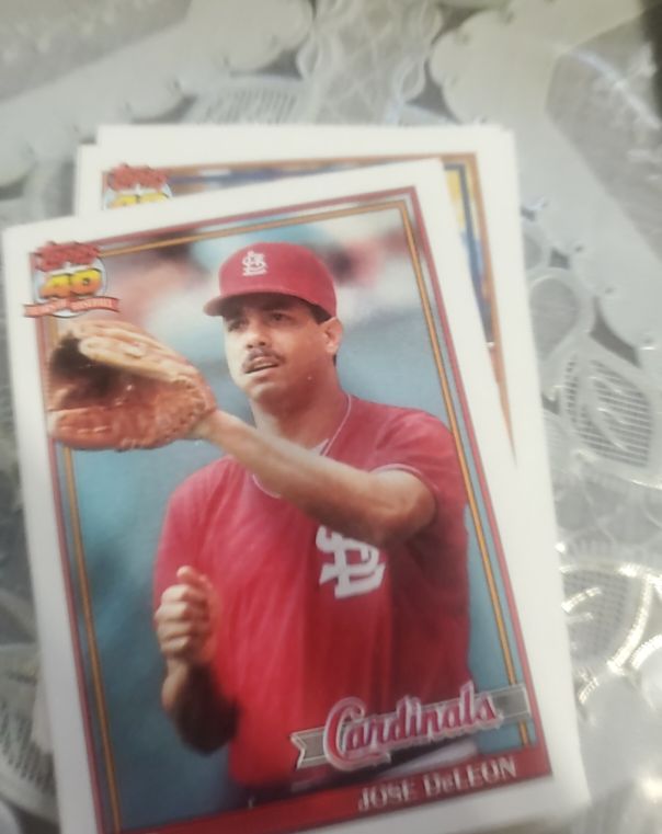 1991 Topps #711 Jose DeLeon — front