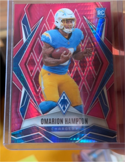 2025 Panini Phoenix #192 Omarion Hampton — front