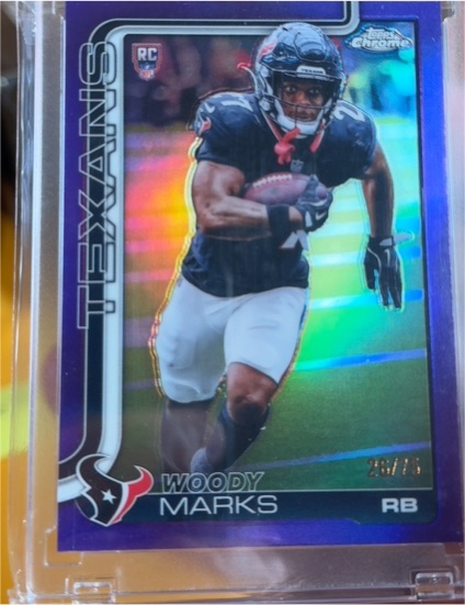 2025 Topps Chrome #372 Woody Marks — front