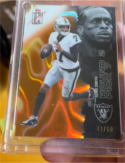 2025 Topps Signature Class #84 Geno Smith — front
