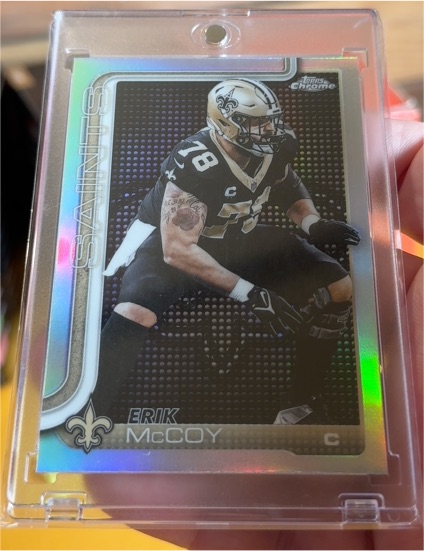 2025 Topps Chrome #223 Erik McCoy — front