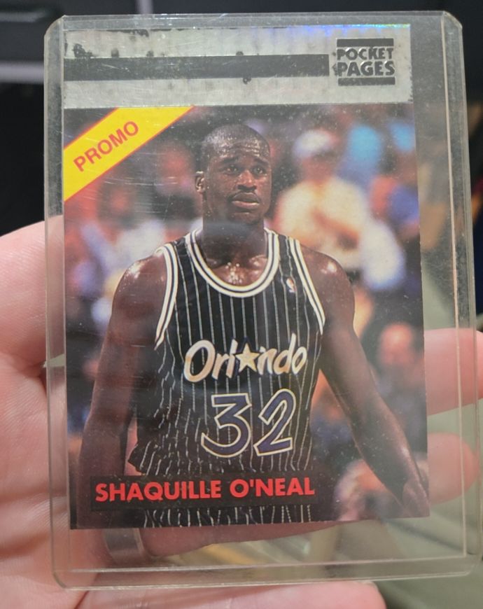 1993 Pocket Pages #32 Shaquille O'Neal — front
