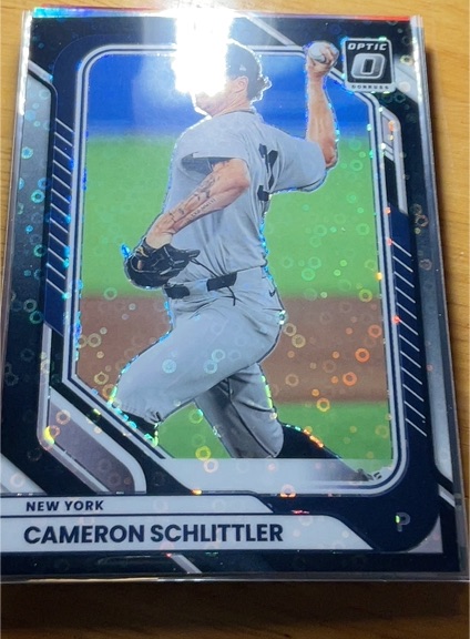 2026 Donruss Optic #97 Cameron Schlittler — front