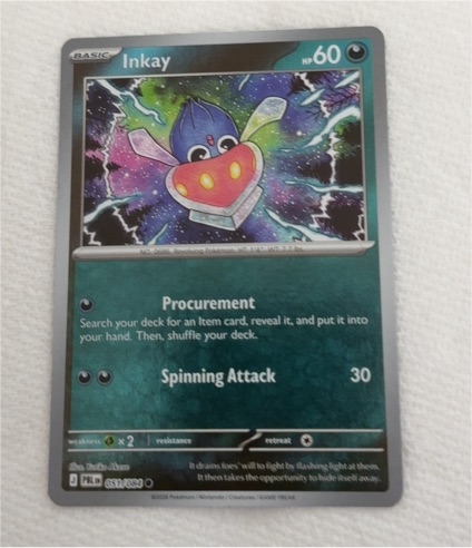 2026 Pokémon TCG #051 Inkay — front