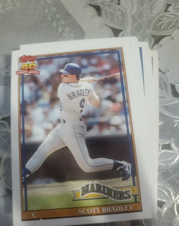 1991 Topps #38 Scott Bradley — front