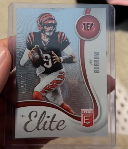 2025 Panini Donruss Elite The Elite #1 Joe Burrow — front