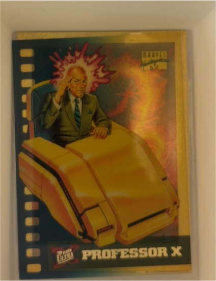 1995 Fleer Ultra X-Men #8 Professor X Suspended Animation — front