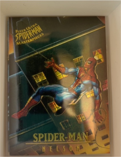 1995 Fleer Ultra Spider-Man Masterpieces #5 Nelson — front