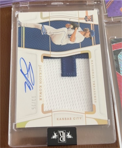2022 Panini National Treasures #137 Jackson Kowar — front