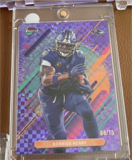 2025 Topps Finest #251 Derrick Henry — front