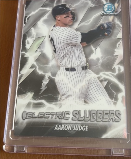 2026 Bowman Electric Sluggers #ES-15 Aaron Judge — front