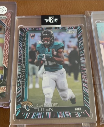 2025 Topps Chrome #389 Bhayshul Tuten — front