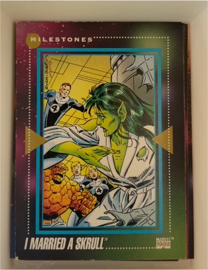 1992 Impel Marvel Universe Series 3 #192 I Married A Skrull — front