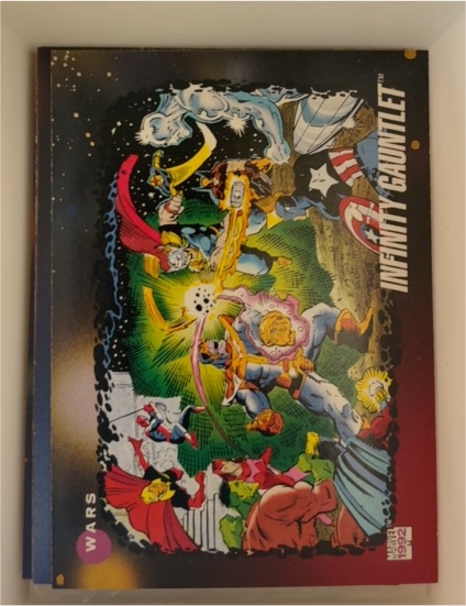 1992 Impel Marvel Universe Series 3 #189 Infinity Gauntlet — front
