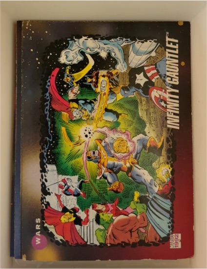 1992 Impel Marvel Universe Series 3 #189 Infinity Gauntlet — front