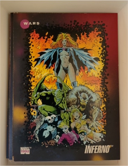 1992 Impel Marvel Universe Series 3 #188 Inferno — front