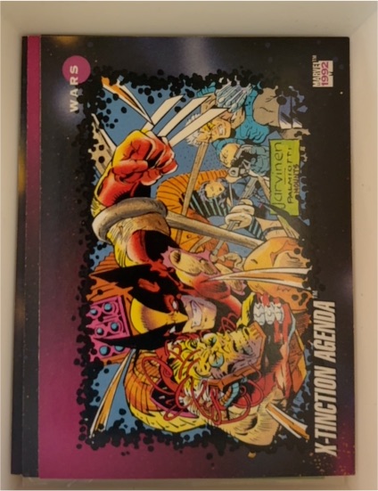 1992 Impel Marvel Universe Series 3 #184 X-Tinction Agenda Wars — front