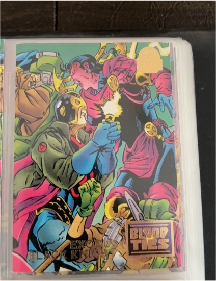 1994 Fleer Marvel Universe #30 Exodus Black Knight — front