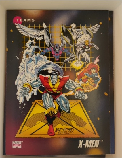 1992 Impel Marvel Universe Series 3 #179 X-Men Teams — front