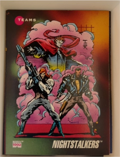 1992 Impel Marvel Universe Series III #177 Nightstalkers — front