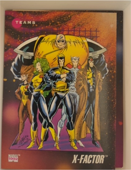 1992 Impel Marvel Universe Series 3 #173 X-Factor — front