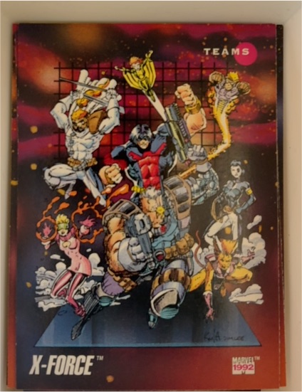1992 Impel Marvel Universe X-Force #172 — front