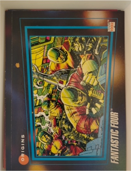 1992 Impel Marvel Universe Series 3 #169 Fantastic Four — front