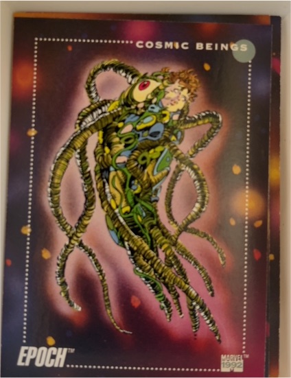 1992 Impel Marvel Universe Series 3 #160 Epoch Cosmic Beings — front