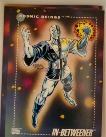 1992 Impel Marvel Universe #159 In-Betweener — front