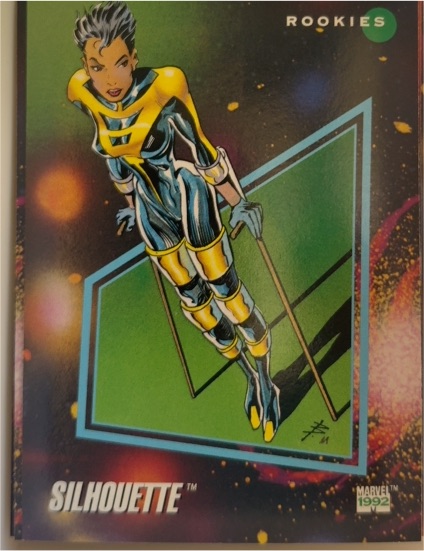 1992 Impel Marvel Universe Series 3 #147 Silhouette — front